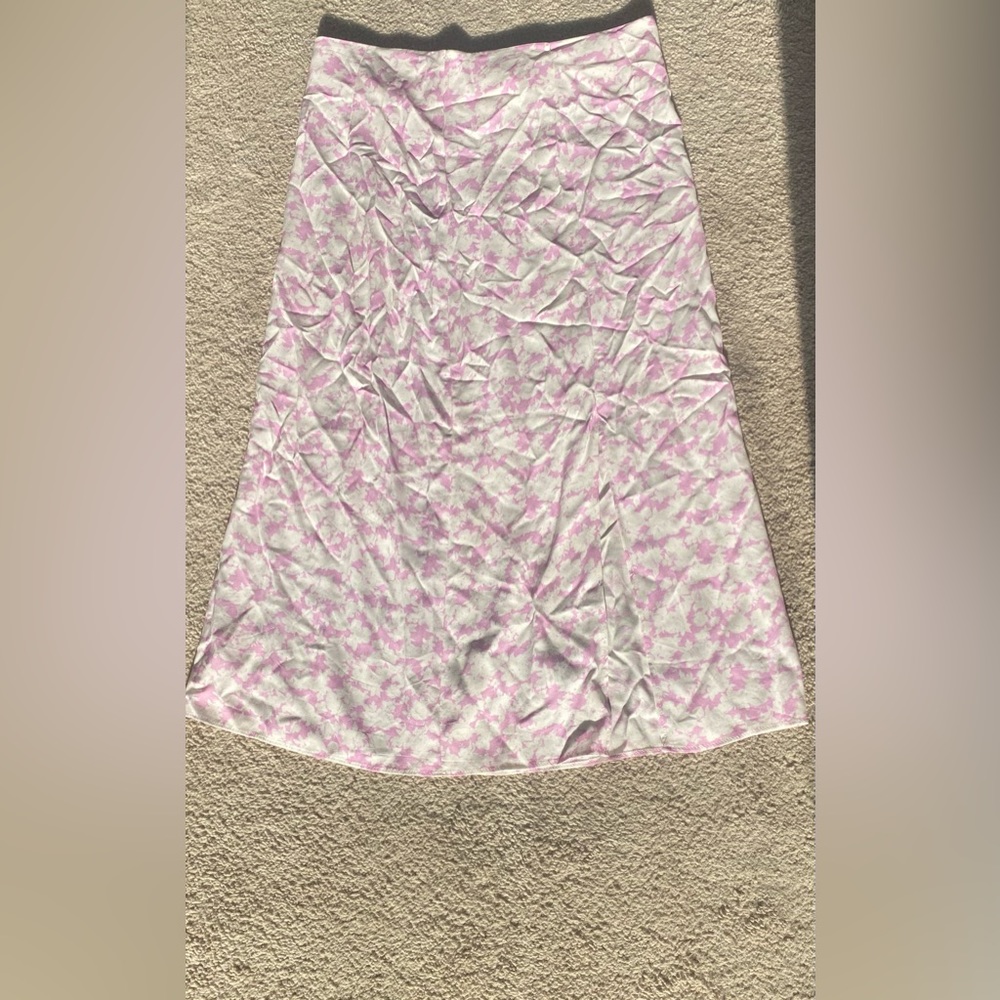 White and purple Maxie skirt